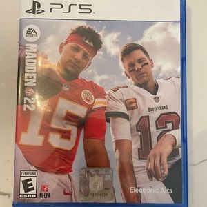 PS5 Madden 22 game